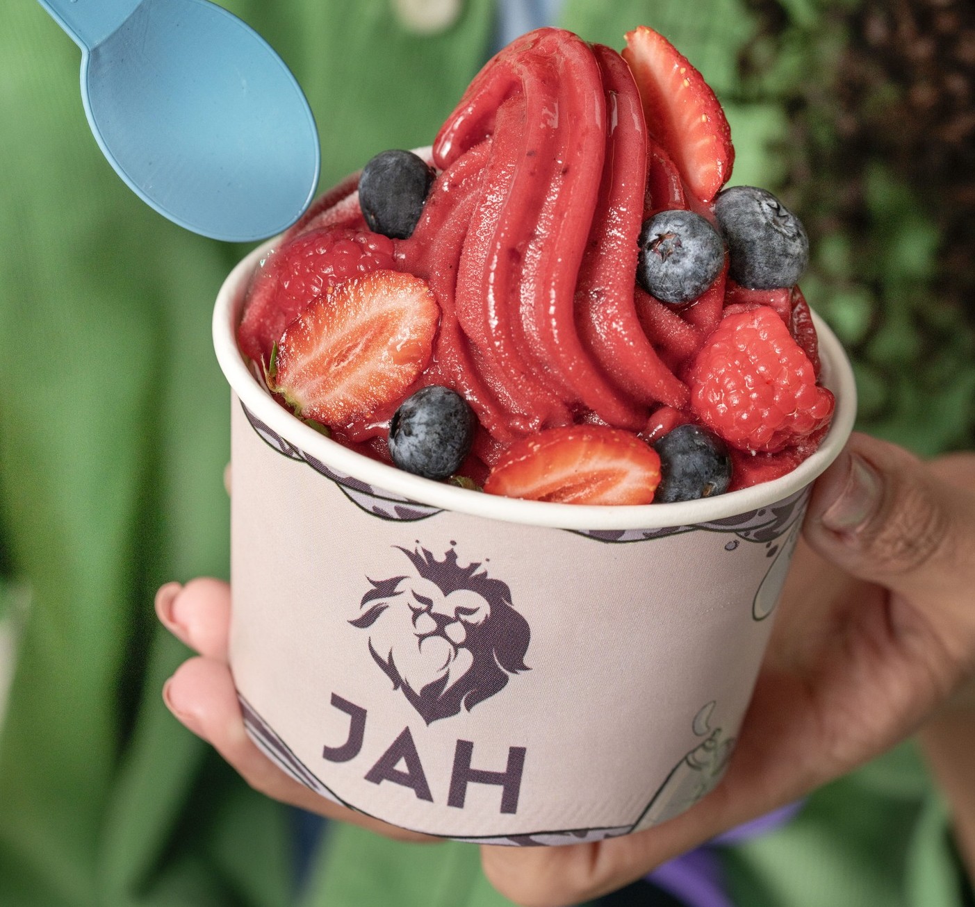 JAH Açaí lança sorvete de frutas vermelhas na primavera