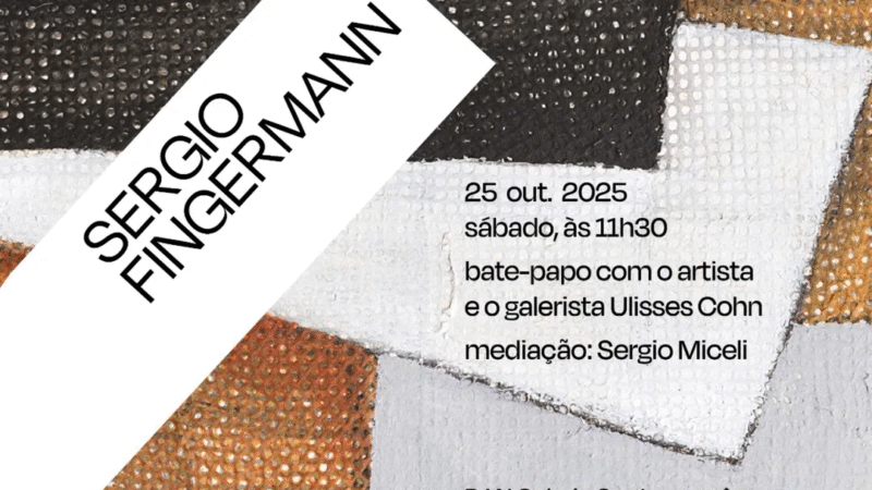Edusp e Dan Galeria lançam livro sobre Sergio Fingermann