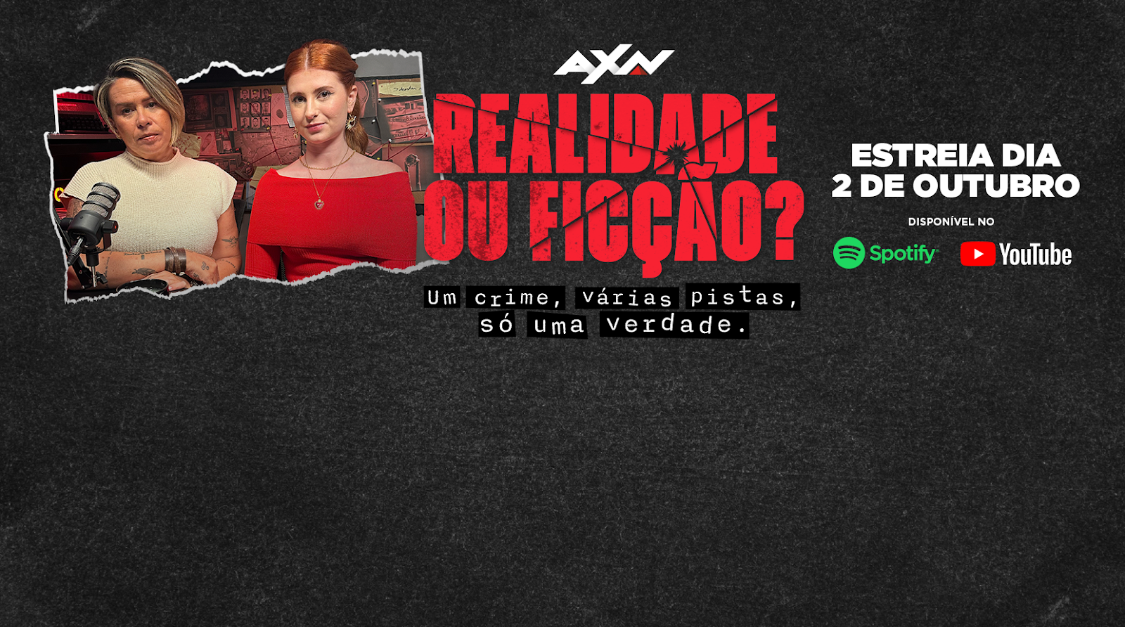 AXN lança podcast de crime e investigação