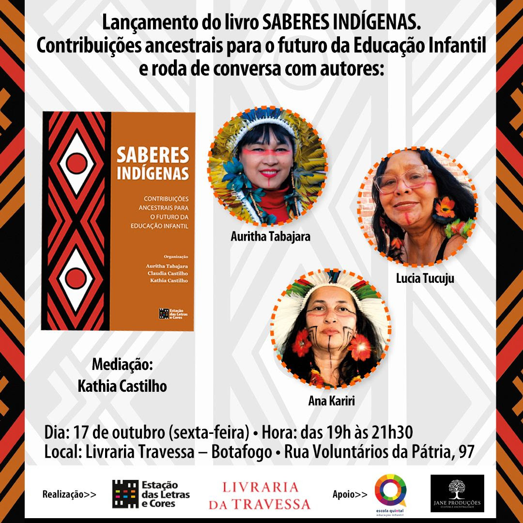Lançamento do livro Saberes Indígenas reúne escritoras e lideranças originárias no Rio de Janeiro