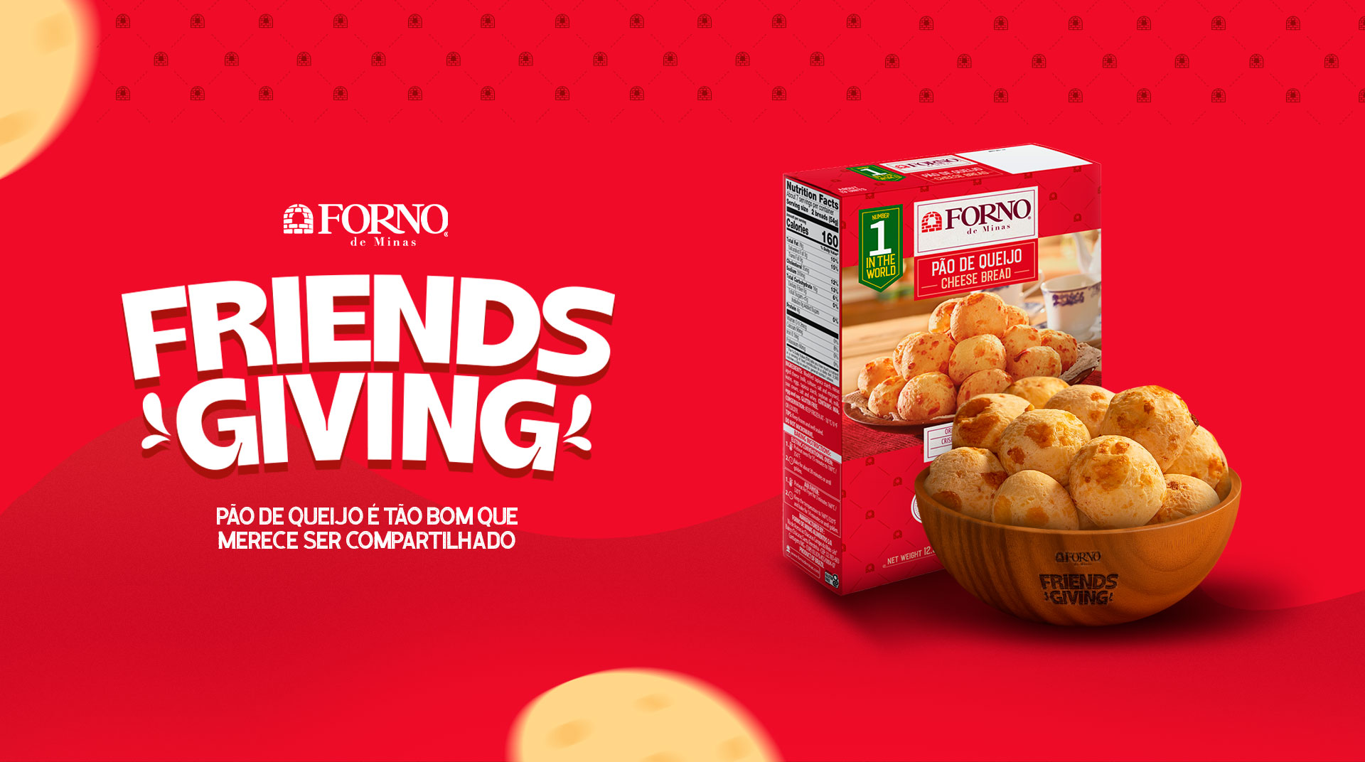 Forno de Minas leva pão de queijo ao Thanksgiving nos EUA