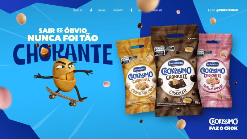 Crokíssimo Chokante embarca com a Azul em ação inédita