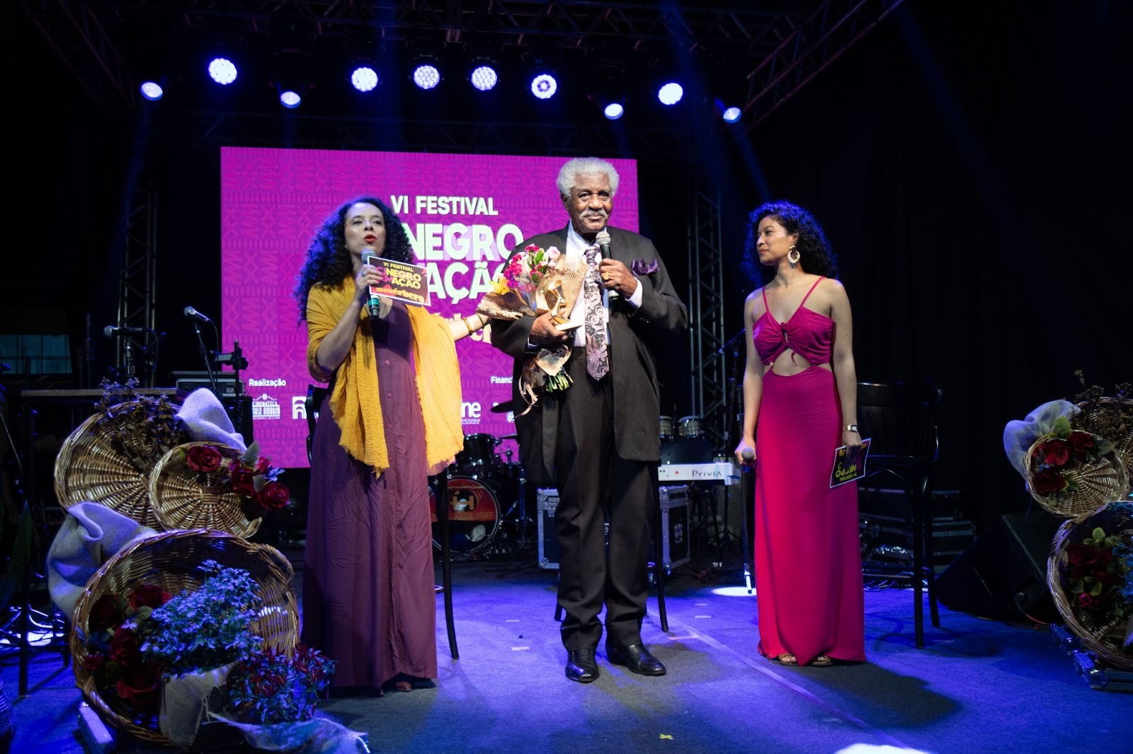 Festival Cinema Negro em Ação celebra premiados e homenageia Tony Tornado