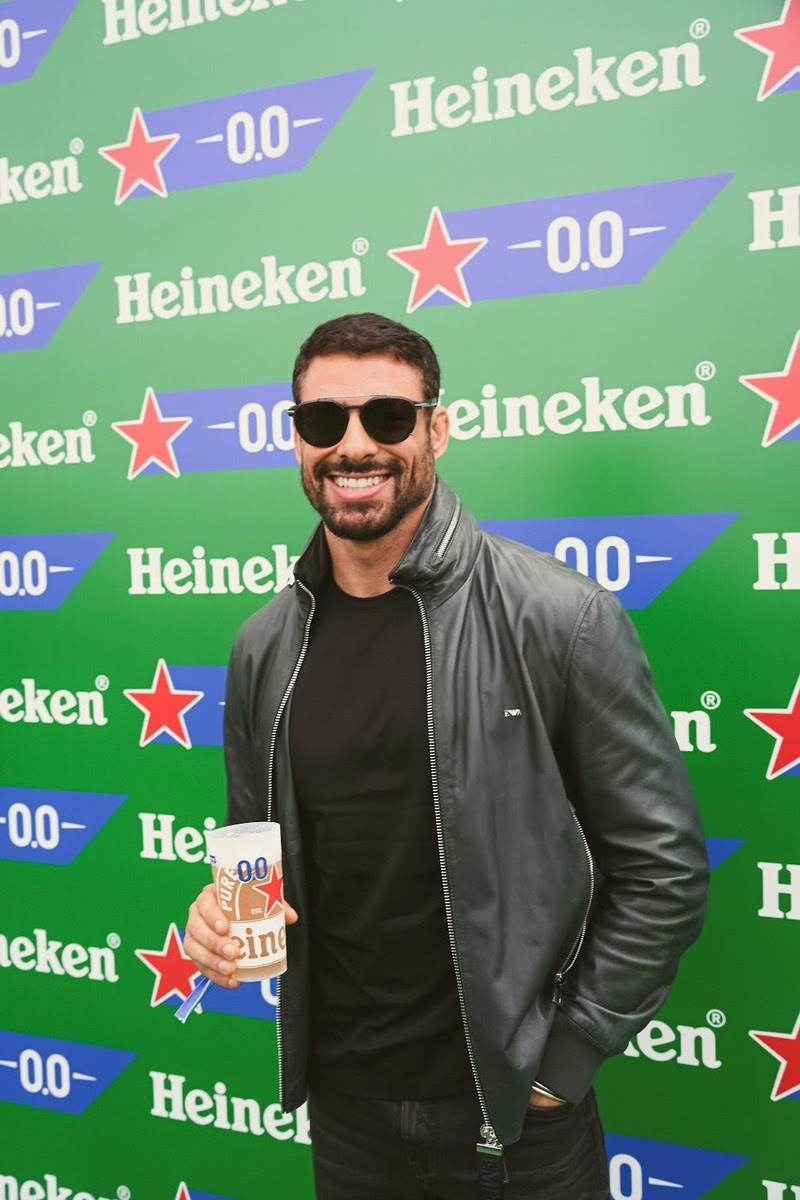Celebridades brilham no Heineken Village em Interlagos