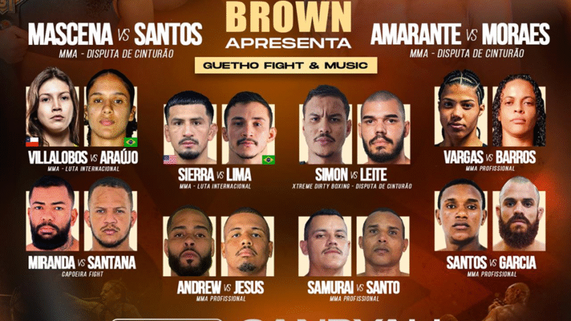Salvador recebe Guetho Fight & Music com MMA e música