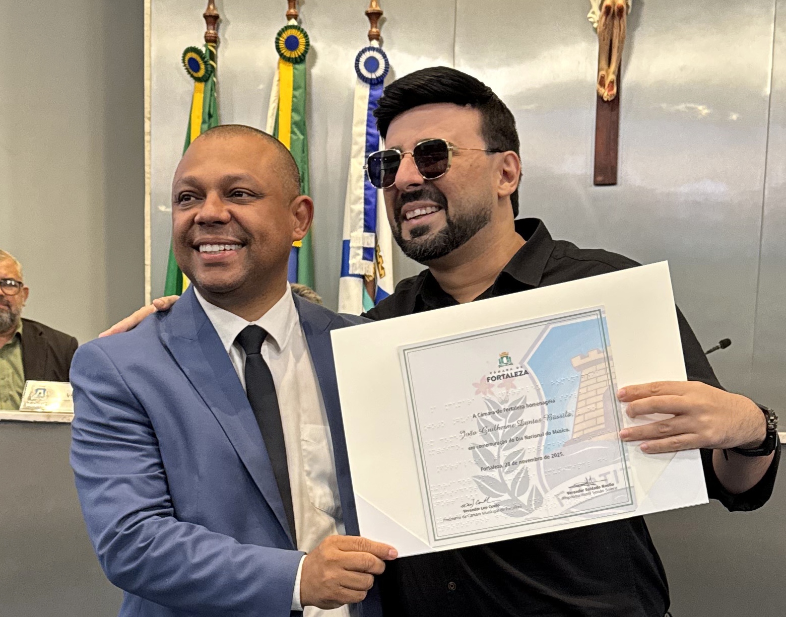 Guilherme Dantas é homenageado na Câmara de Fortaleza