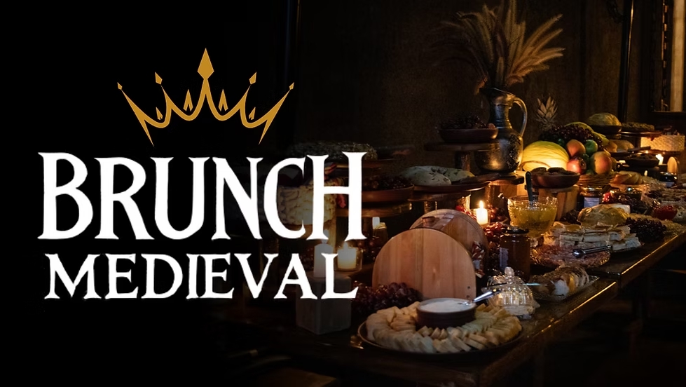 Brunch Medieval transforma O Castelo em experiência gastronômica imersiva