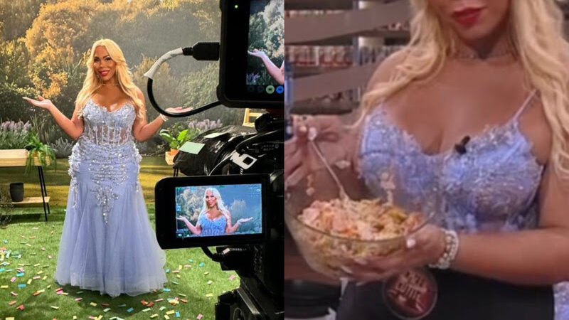 Brasileira leva salpicão a reality na Romênia, mas jurados recusam prato