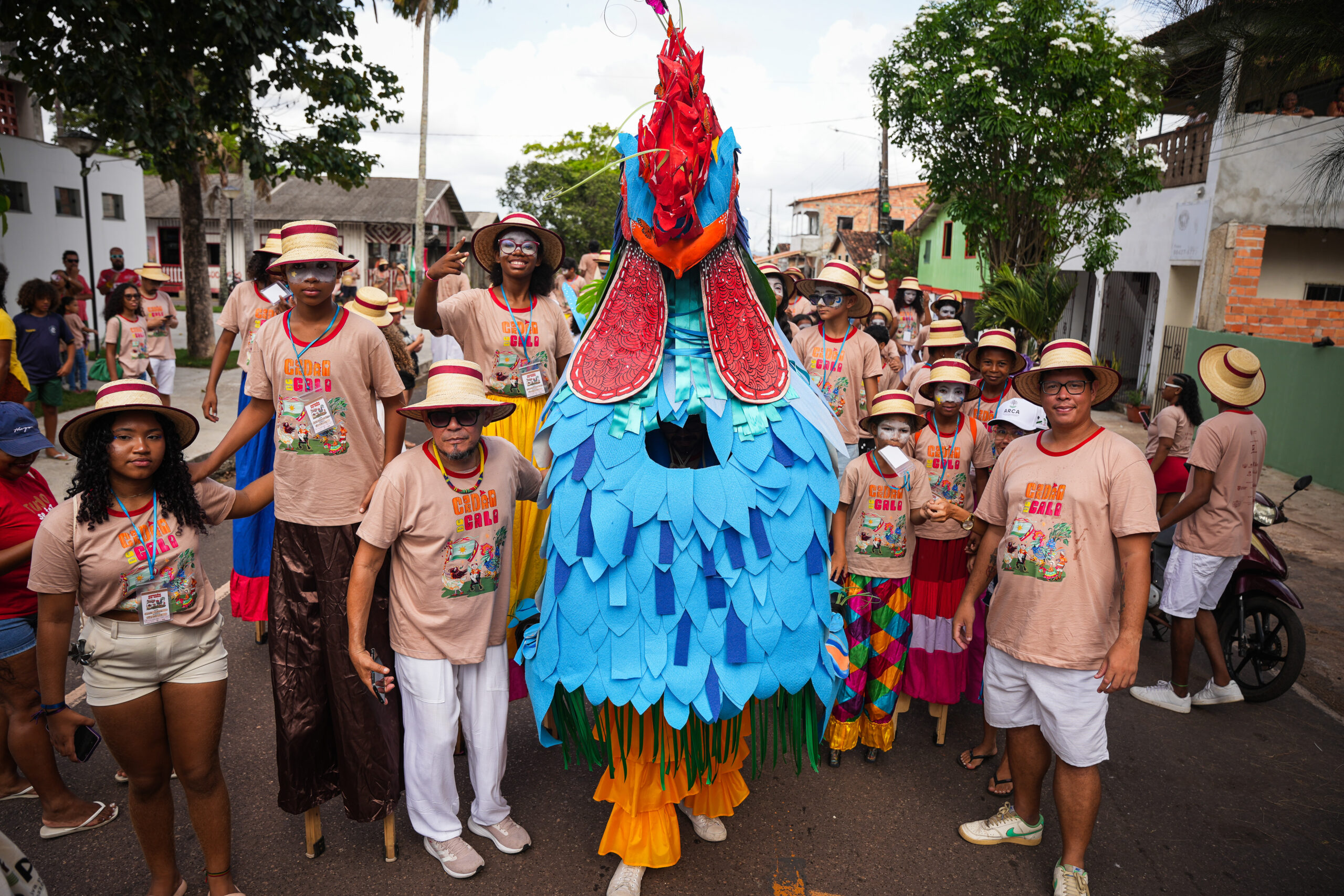 Arraial do Pavulagem reúne 3 mil no Cordão do Galo no Marajó