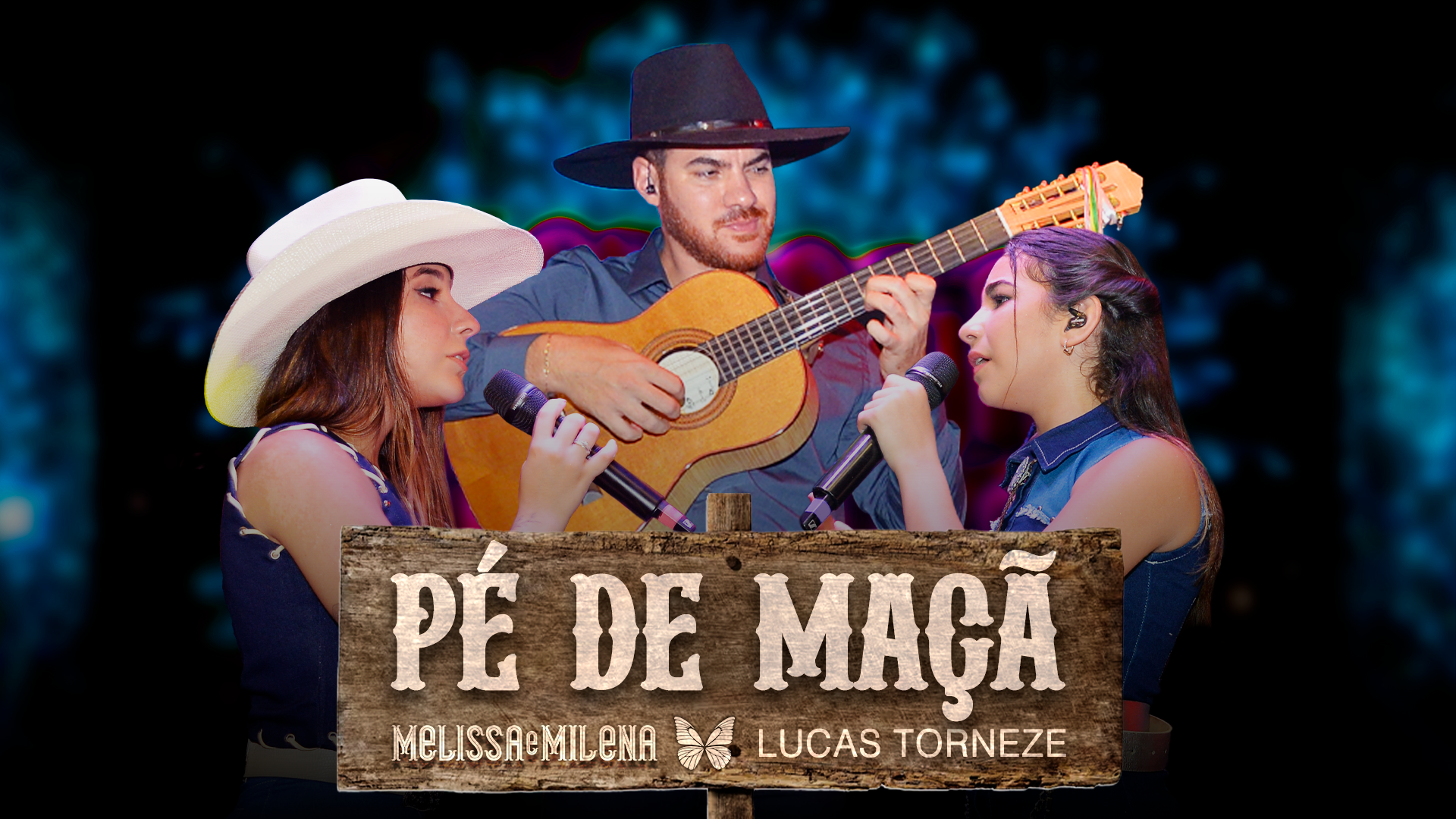 Melissa e Milena celebram 1 milhão de views em “Pé de Maçã”