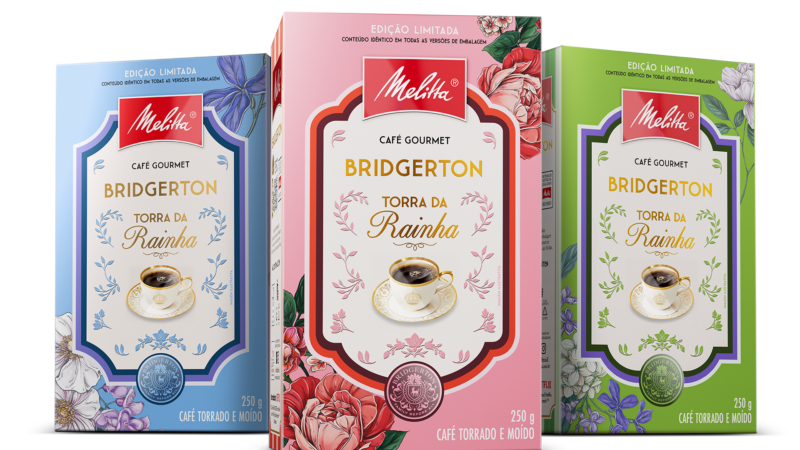 Melitta lança café Torra da Rainha inspirado em Bridgerton