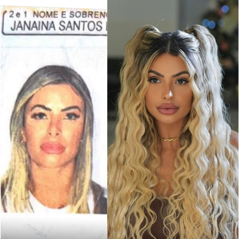Janaína Prazeres não é reconhecida por sistema facial sem maquiagem