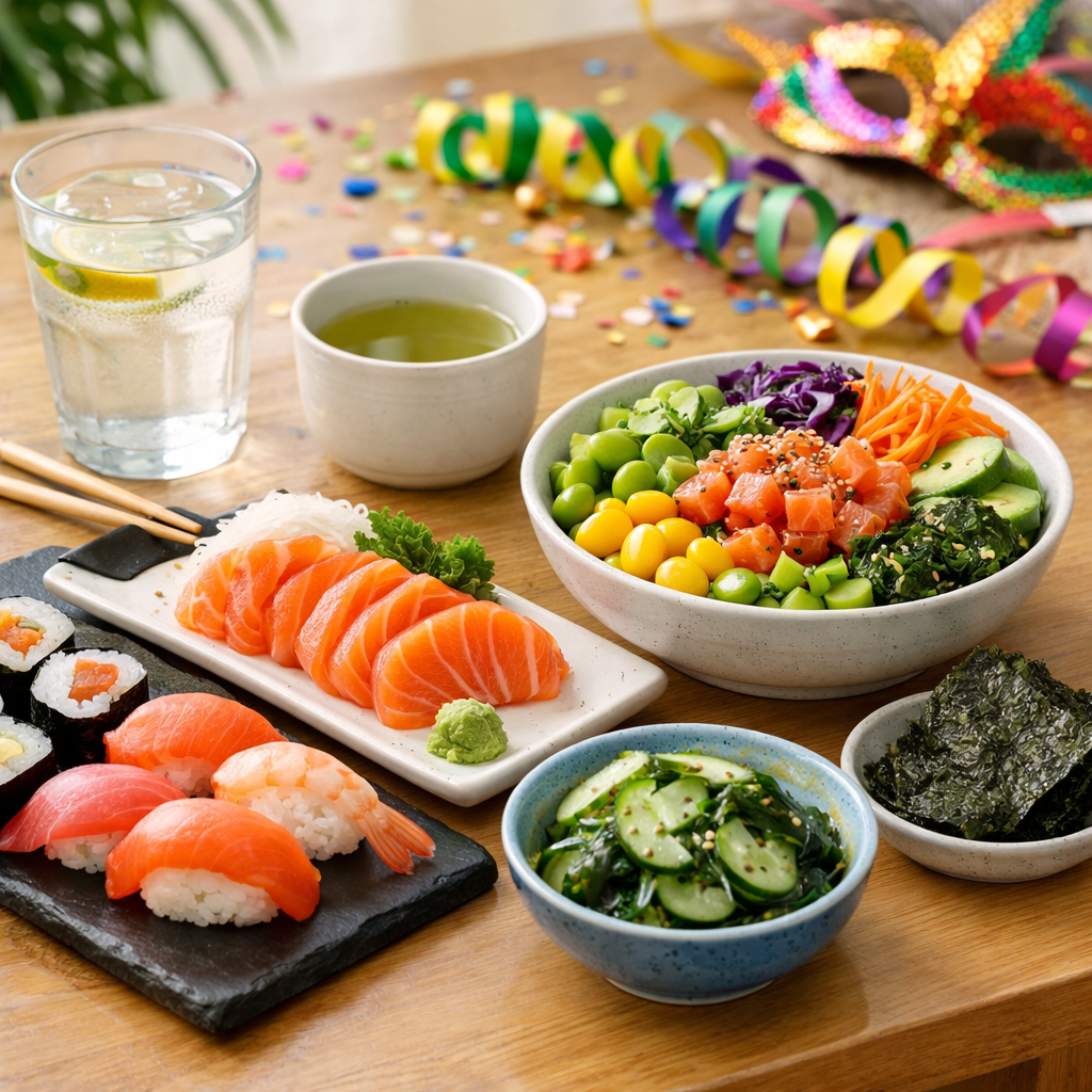 Detox pós-folia com culinária japonesa