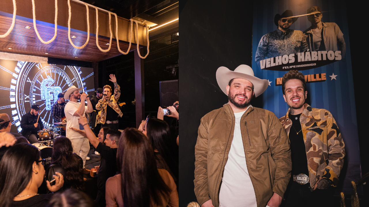 Felipe e Rodrigo lançam “Velhos Hábitos” em noite especial