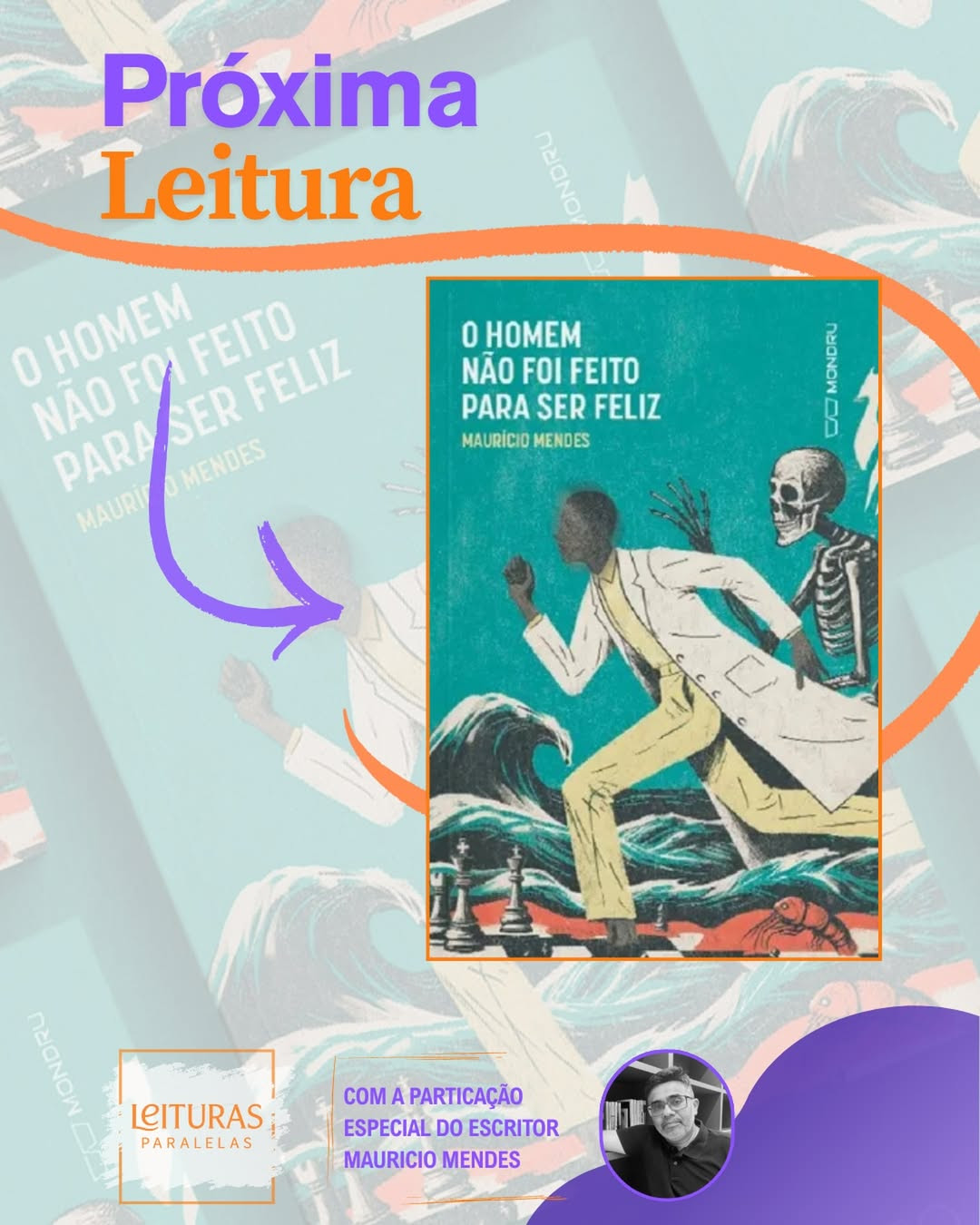 Maurício Mendes debate livro em Fortaleza