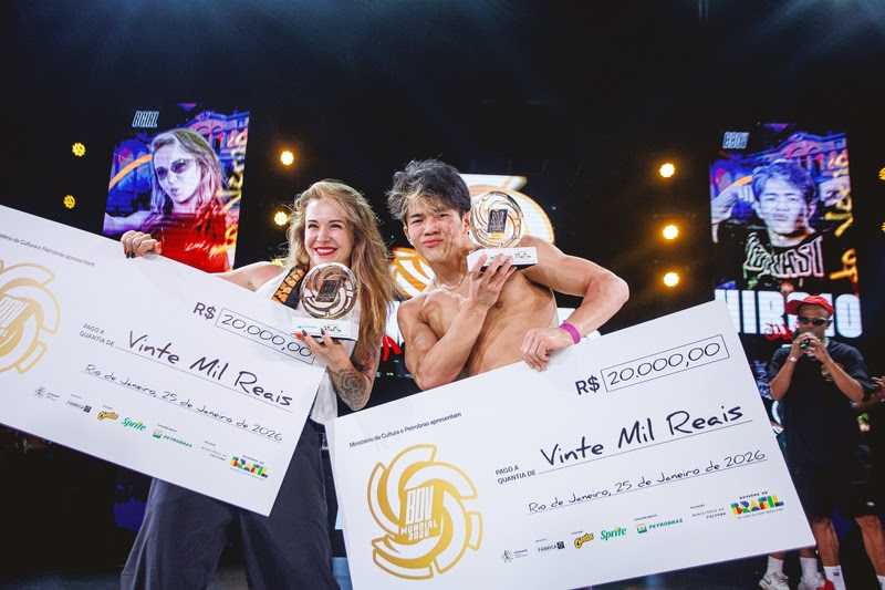 Hiro-10 e Stefani vencem o Breaking do Verão 2026 no Rio
