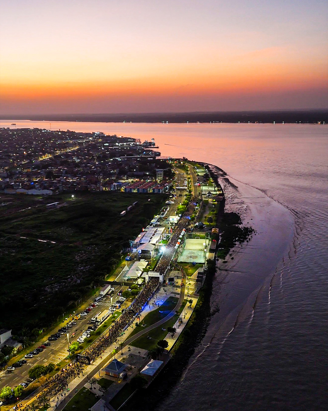 Corrida 100% Você chega a Vitória com show