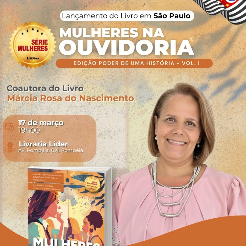 Livro Mulheres na Ouvidoria será lançado em São Paulo