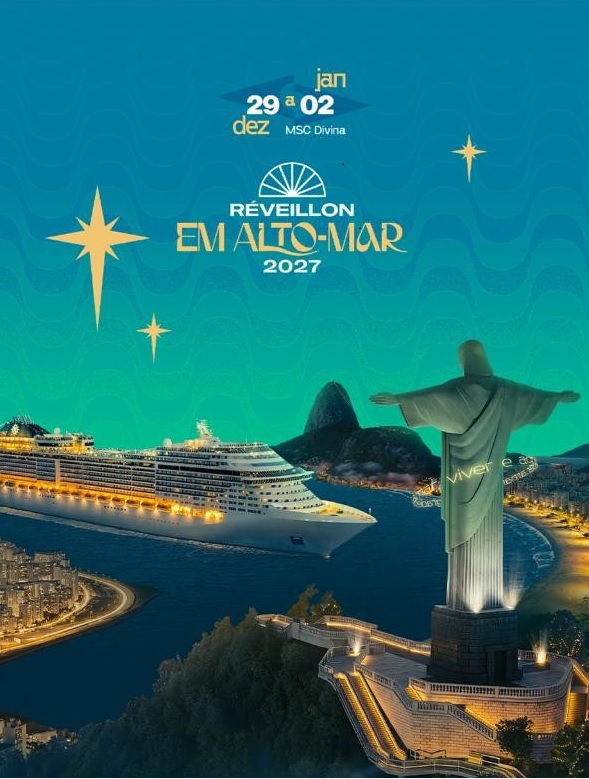 Réveillon em Alto-Mar 2026 anuncia Ana Castela, Jota Quest, Wesley Safadão, Thiaguinho, Zé Neto & Cristiano, Alok e É o Tchan