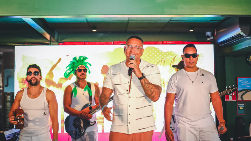 Os Sungas anunciam retorno com Linnoy em coletiva emocionante em Salvador