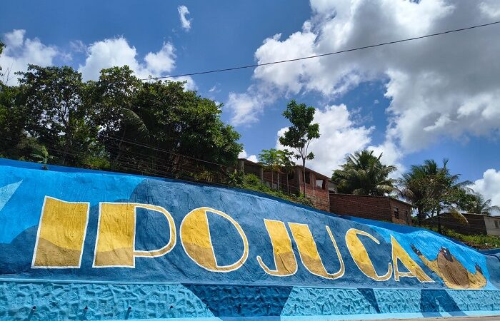 Ipojuca ganha seu primeiro megamural: 1.300 m² de cor e resistência em Jagatá