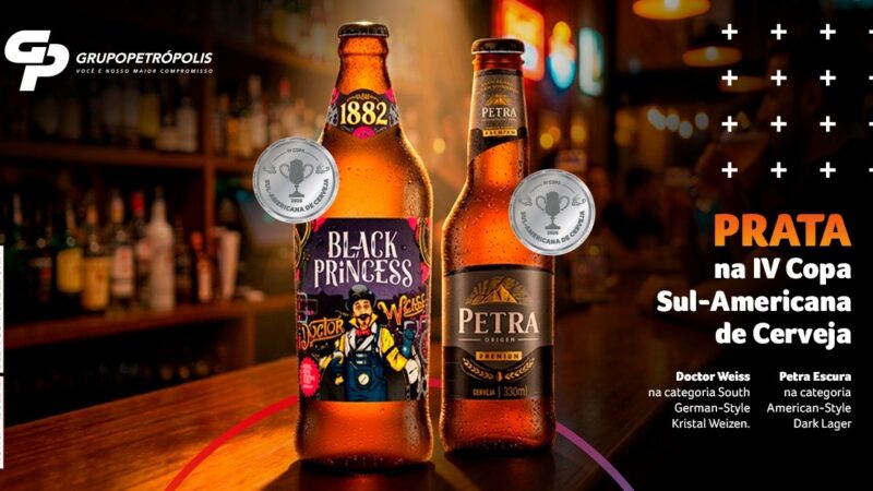 Petra e Black Princess conquistam medalhas de prata na IV Copa Sul-Americana de Cerveja