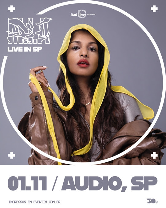 M.I.A. inicia venda de ingressos para show em São Paulo