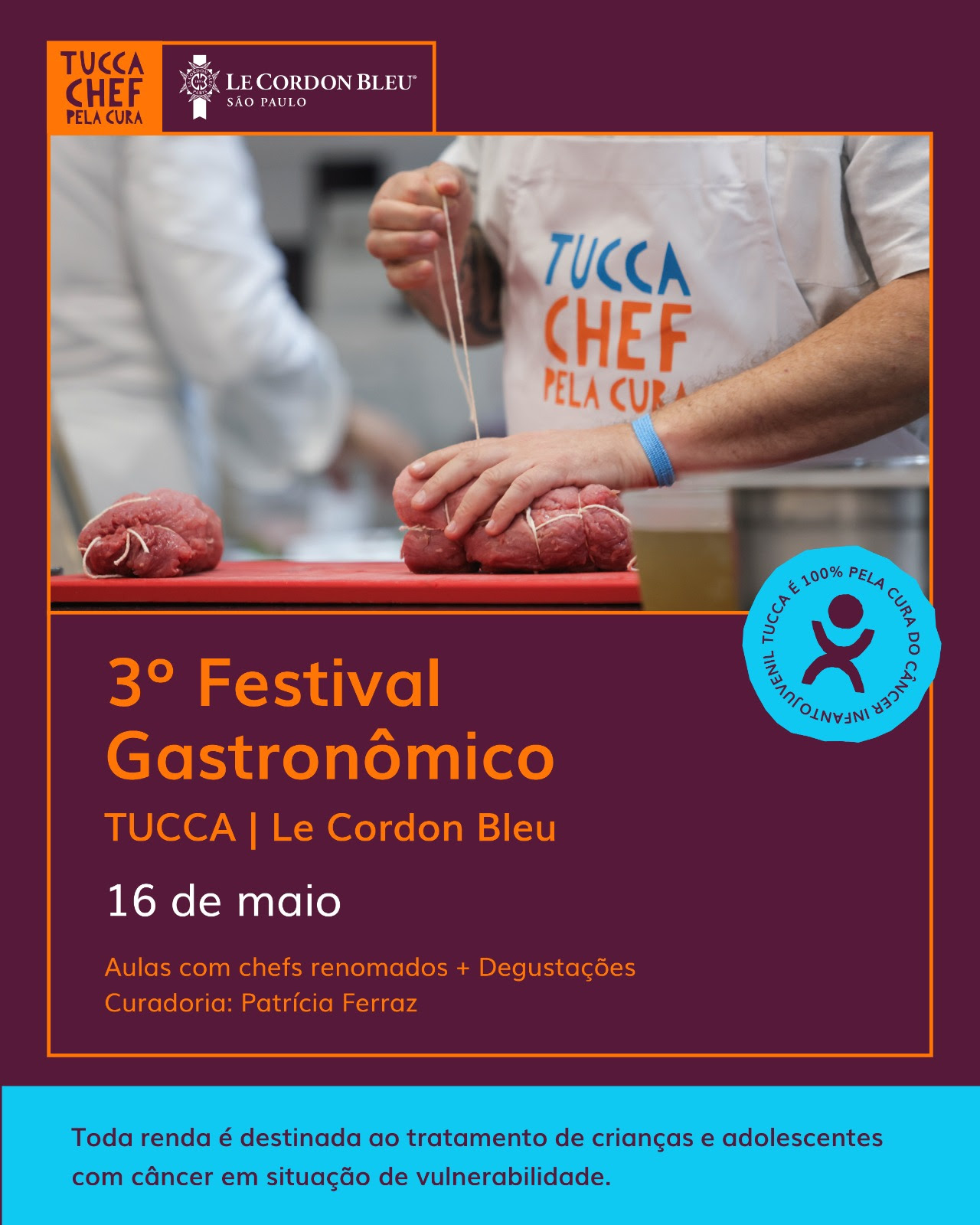 3º Festival Gastronômico TUCCA & Le Cordon Bleu reúne chefs em evento beneficente