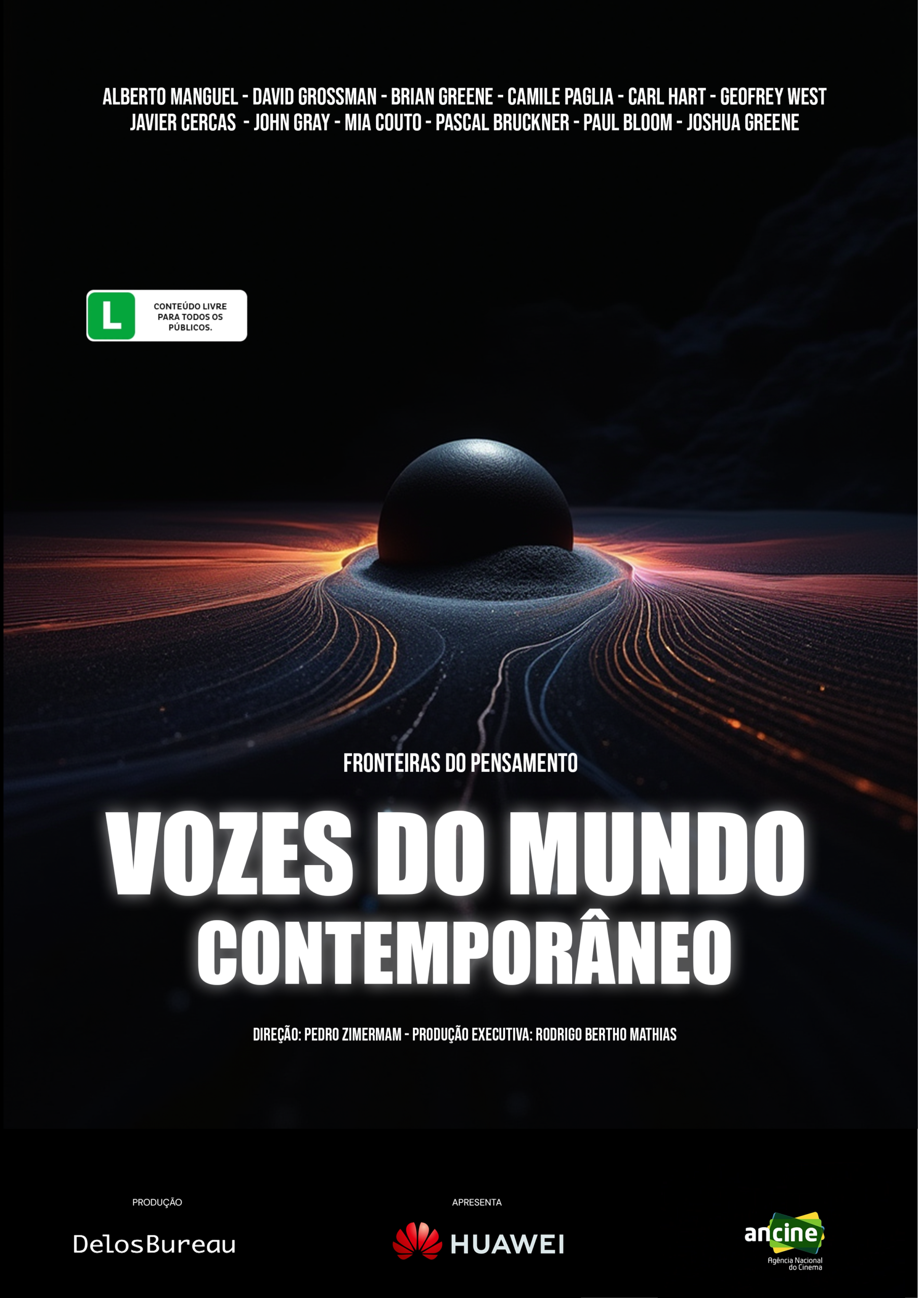 Huawei patrocina série documental com grandes pensadores no Prime Box Brazil