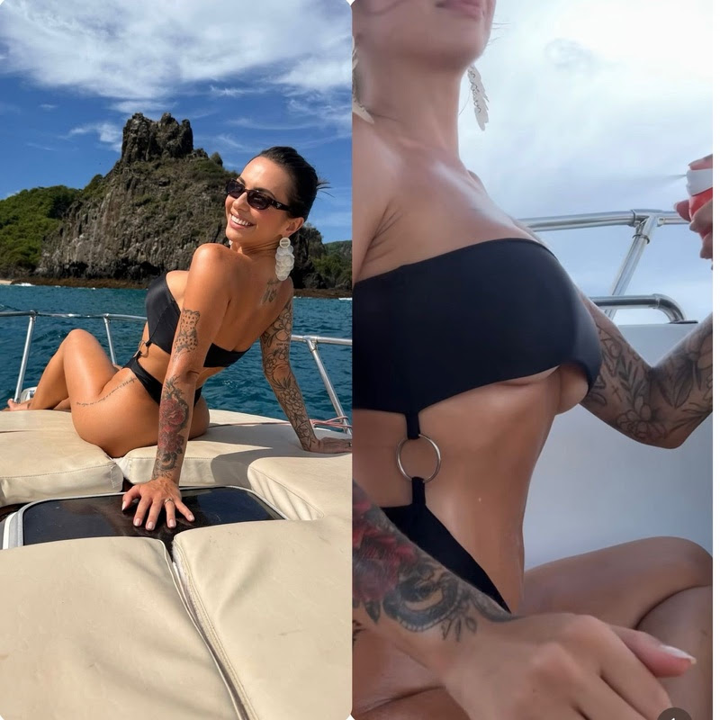 “Usei sem saber que não podia”, diz influenciadora ao questionar uso de bronzeador em Noronha