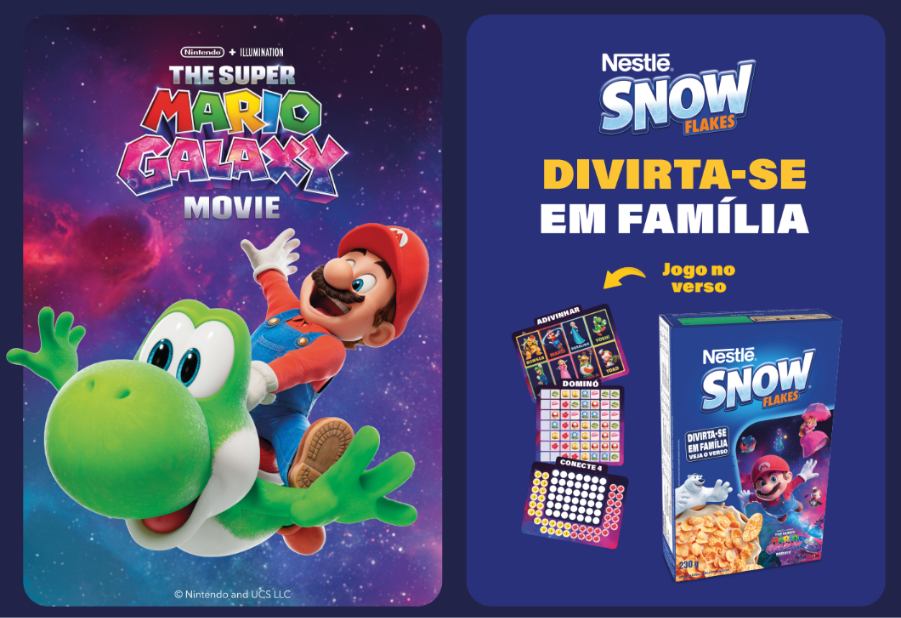 Snow Flakes e Super Mario Galaxy: edição limitada incrível