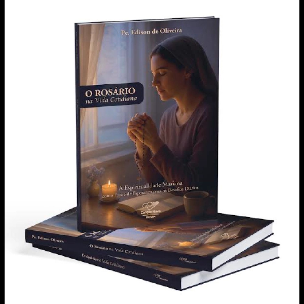 Editora Canção Nova lança “O Rosário na Vida Cotidiana” para o mês mariano