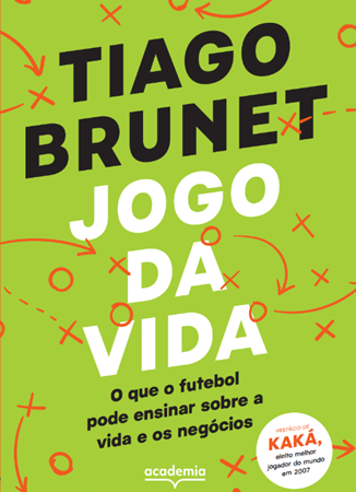 Tiago Brunet lança livro inspirado no futebol