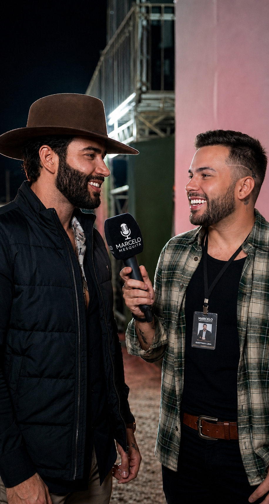 Gusttavo Lima relembra dívida com fogueteiro