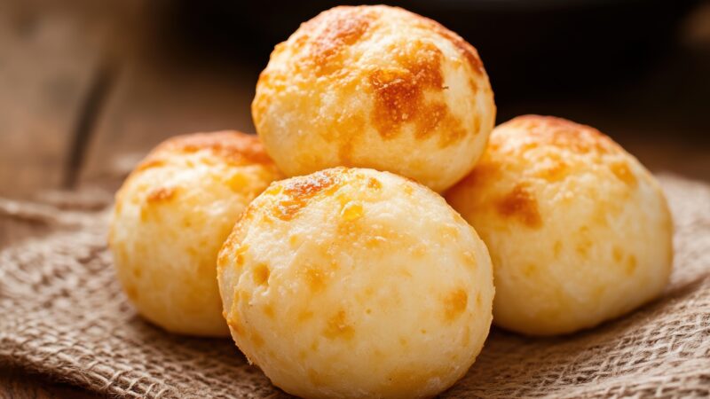 Pão de queijo com chia: Receita nutritiva e fácil