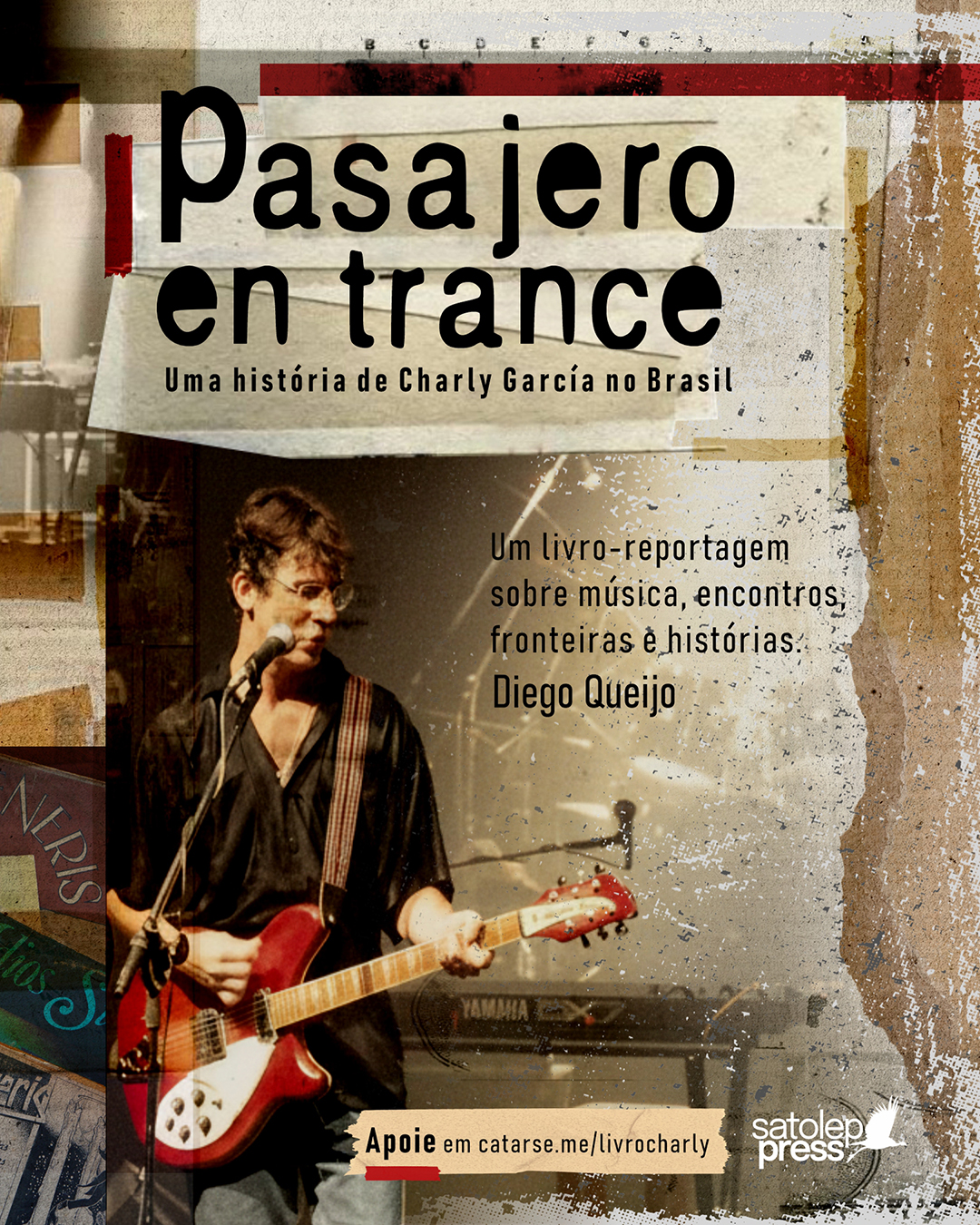Livro-reportagem investiga relação de Charly García com o Brasil