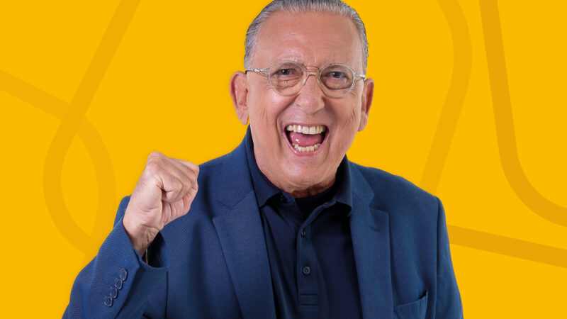 Galvão Bueno é o novo embaixador da Casa de Bolos