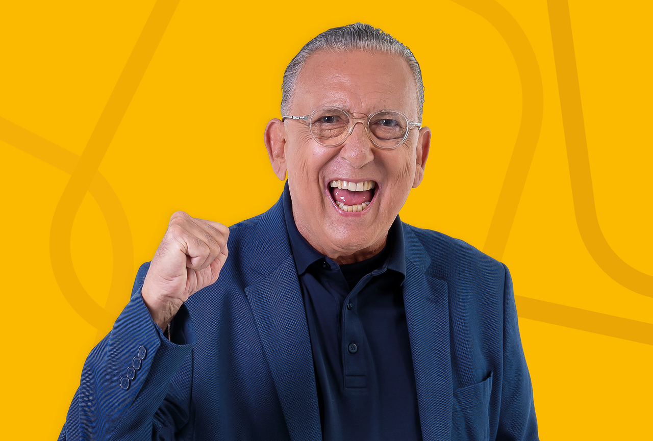 Galvão Bueno é o novo embaixador da Casa de Bolos