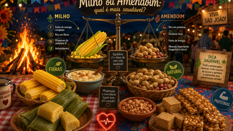 Milho ou amendoim: qual é mais saudável nas festas juninas