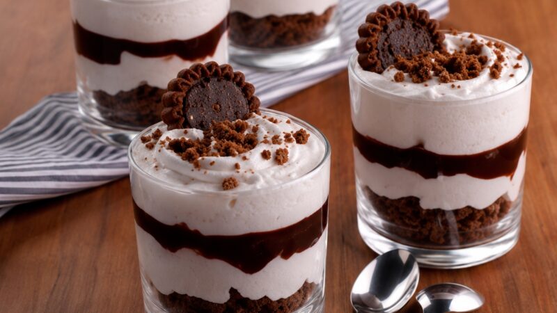 Cheesecake de copinho para fazer com as crianças