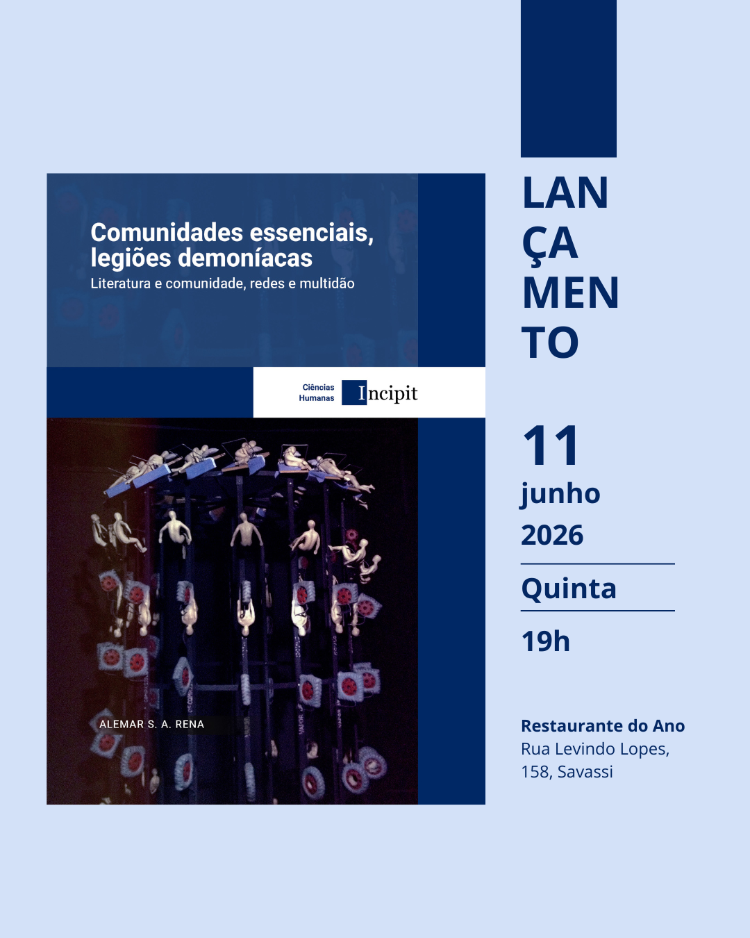 Livro debate literatura, redes e comunidade