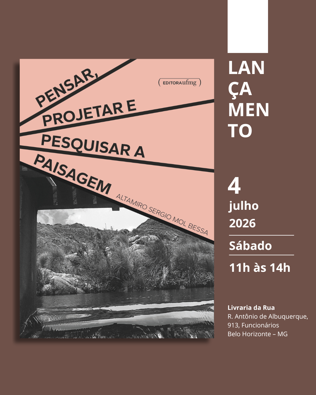 Livro sobre paisagem debate o futuro das cidades