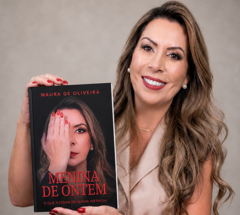 Maura de Oliveira relança livro sobre superação de abuso infantil