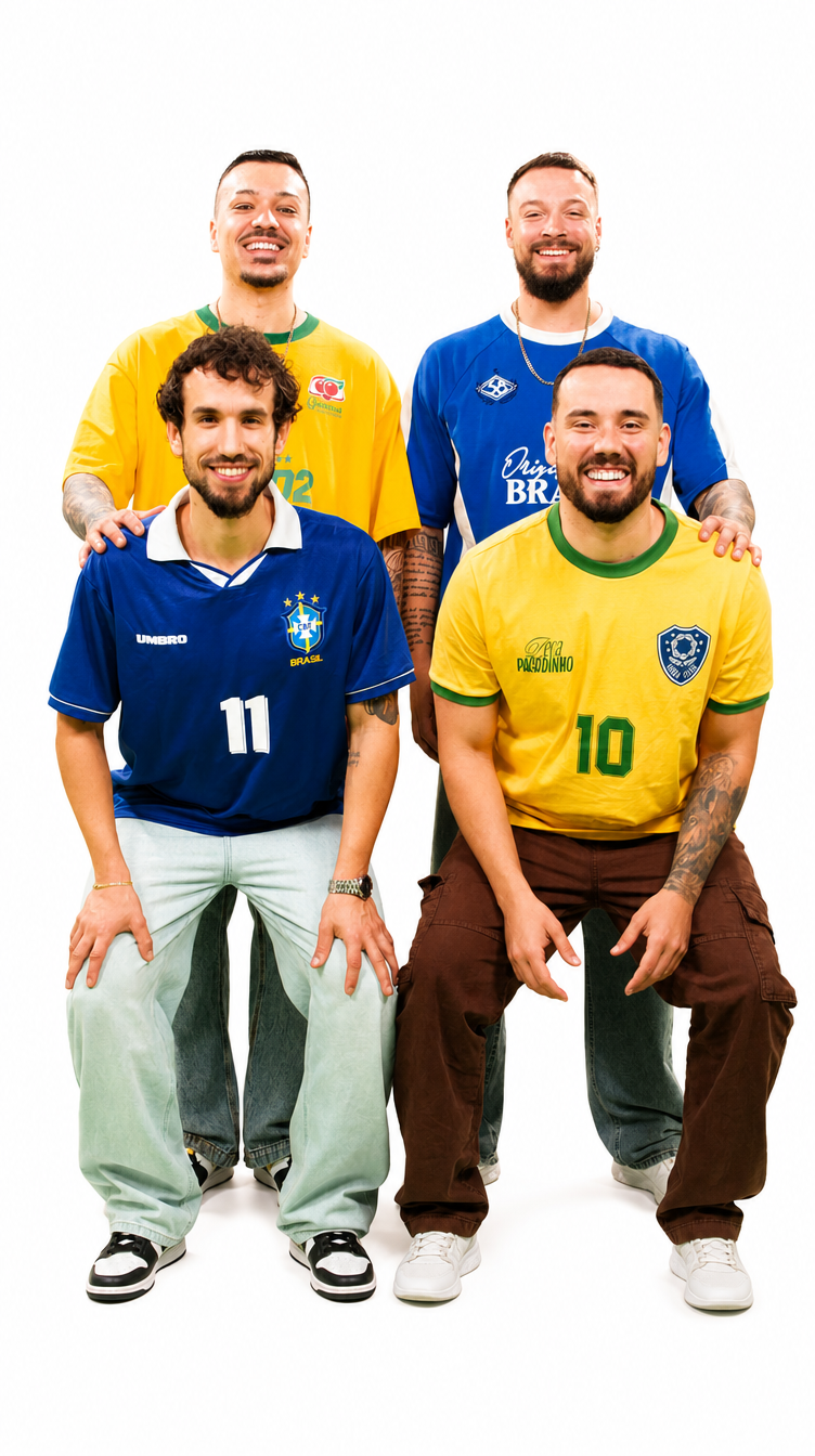 Nova música do Grupo Chocolate viraliza nas redes após apoio de Neymar