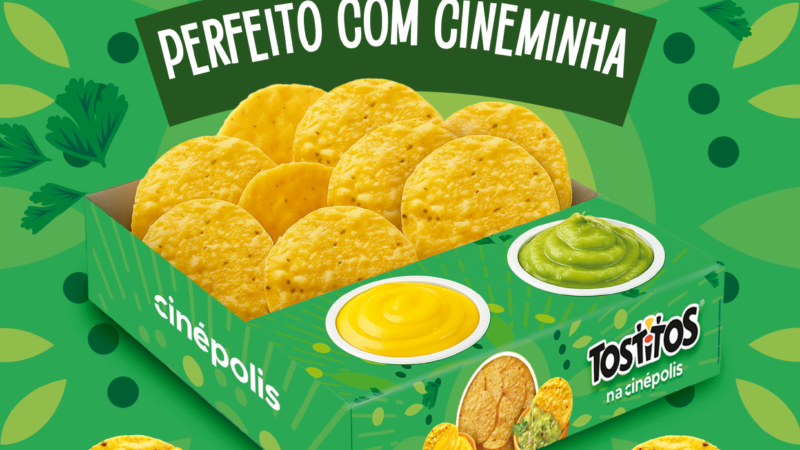 Cinépolis lança TOSTITOS com molhos em 36 cinemas
