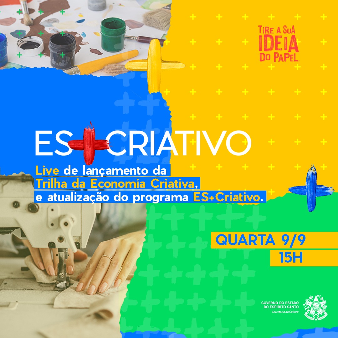 Governo do ES abre cursos gratuitos de economia criativa