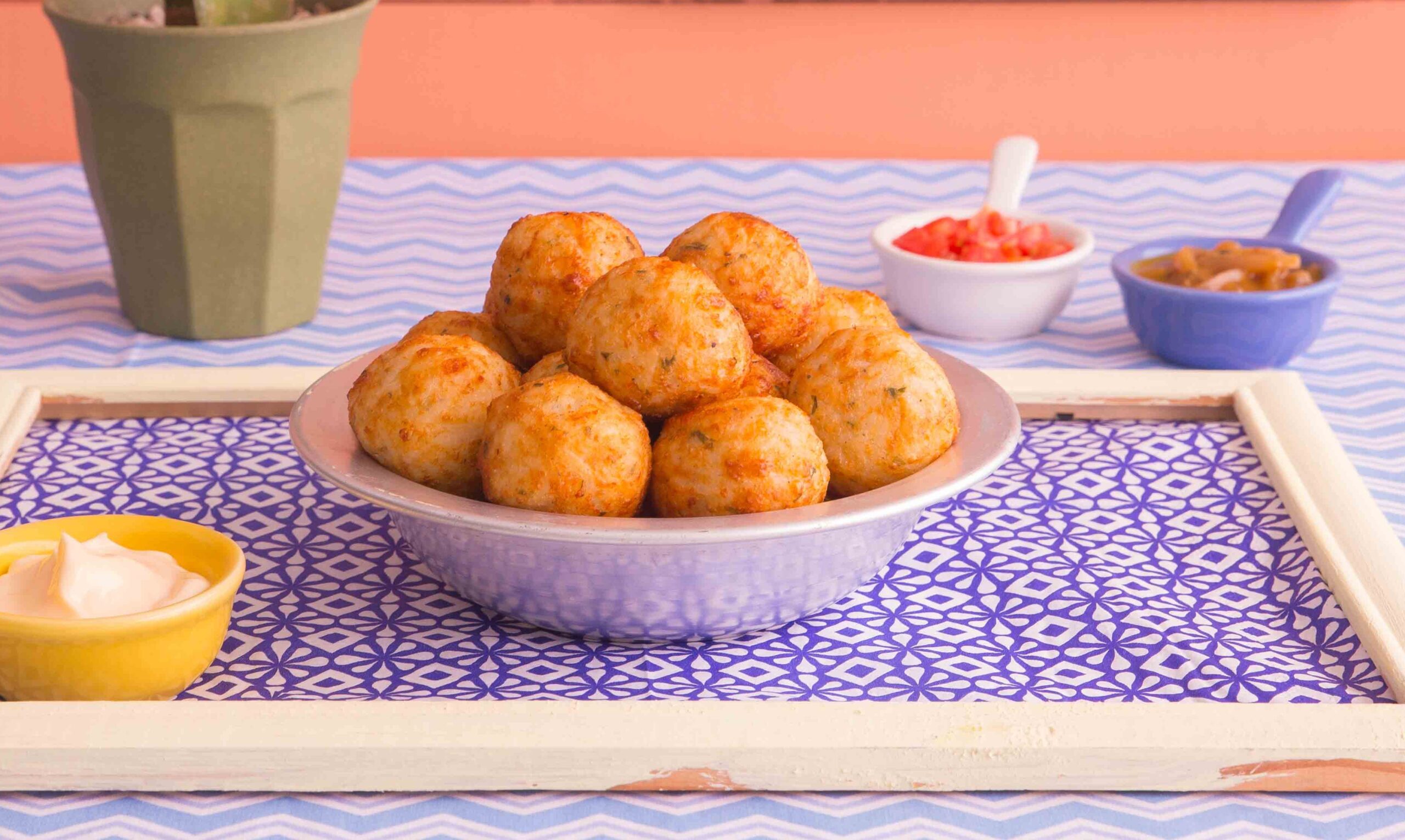 Bolinho de arroz é opção para assistir ao jogo do Brasil