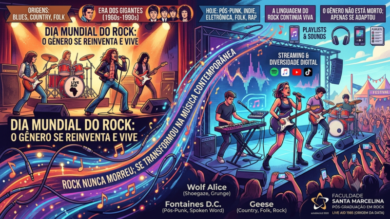 Dia Mundial do Rock: gênero se reinventa e vive