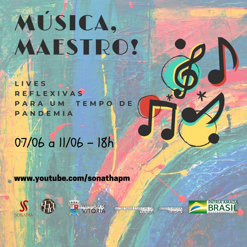 Projeto Lives Reflexivas debate música em tempos de pandemia