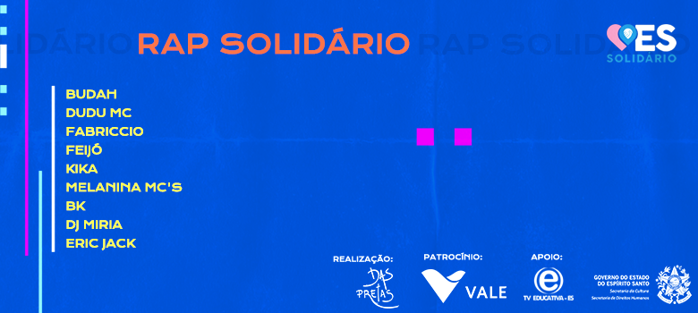 Rap Solidário reúne artistas e arrecada doações no ES